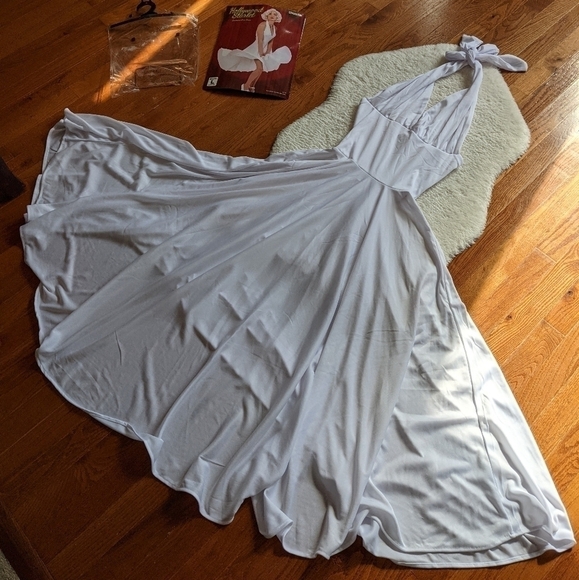 Hollywood STARLET Marilyn Monroe Halloween Costume Dress Large 50s 60s - Picture 2 of 6